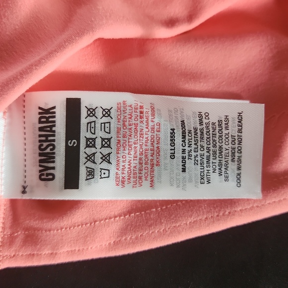 Gymshark Ladies Size Small Seamless Leggings Pink NWT - Picture 4 of 6